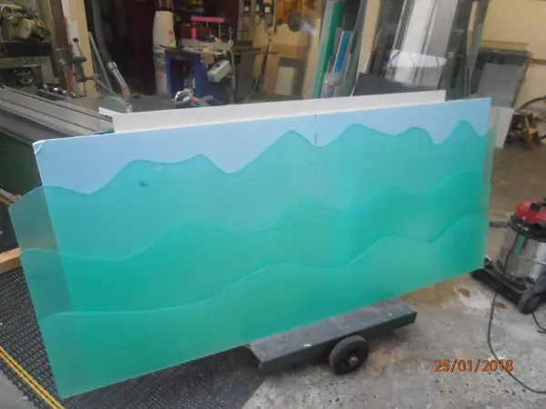Acrylglas-Arbeit von Artiplex